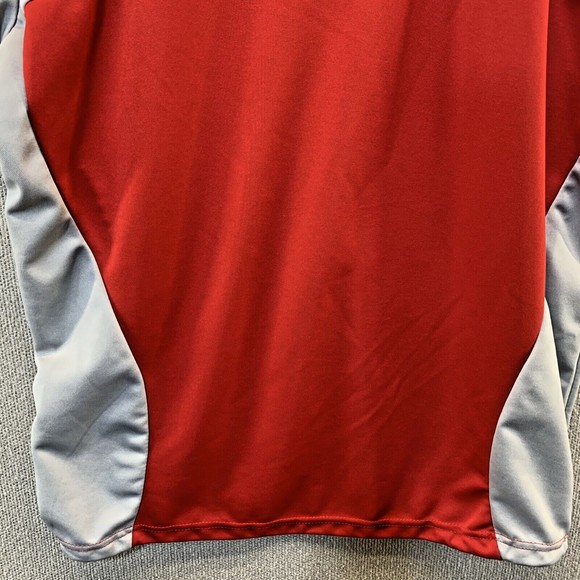 Vintage St Louis Cardinals SGA MLB 1/4 Zip Pullover Warm Up Shirt - Picture 8 of 10